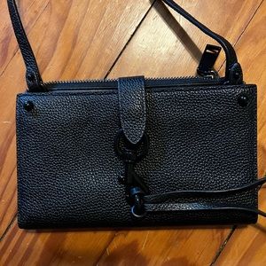rebecca minkoff wallet w/ strap